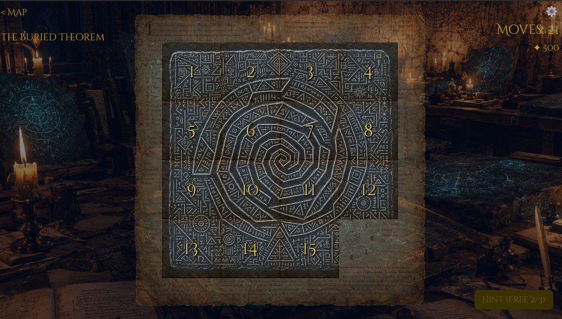 Level complete screen